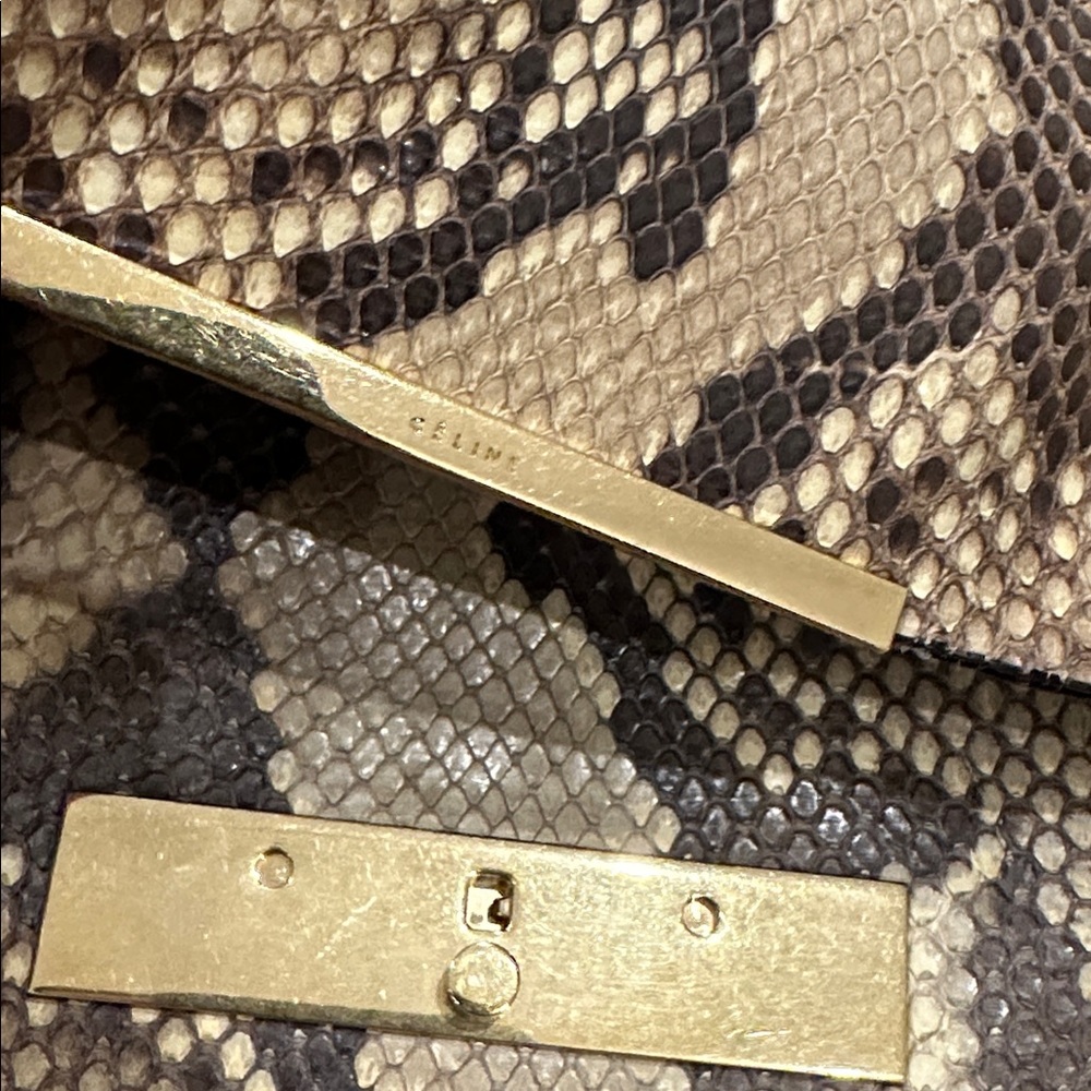 CELINE SNAKESKIN BAG - Picture 3 of 8